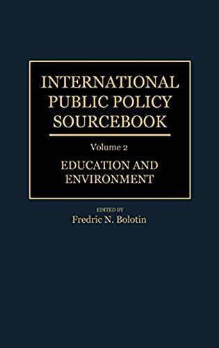 International Public Policy Sourcebook
