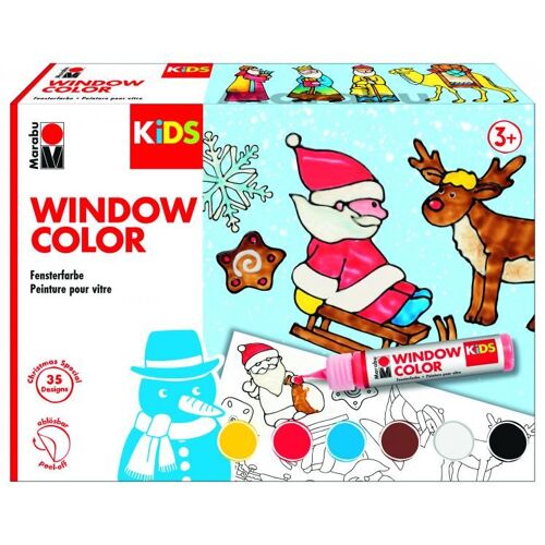 Set De Peinture Sur Vitre Pour Enfants N