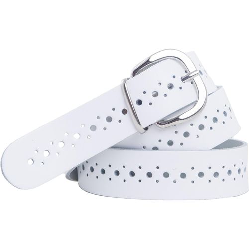 - Ceinture En Cuir - Trouée - Largeur 3 Cm