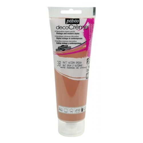 Peinture Decocreme Brun D'automne