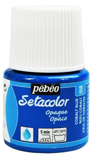 Peinture Opaque Setacolor Cobalt