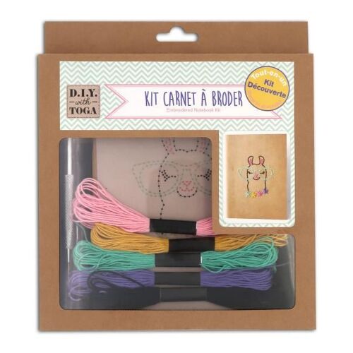 Kit Carnet A Broder Lama