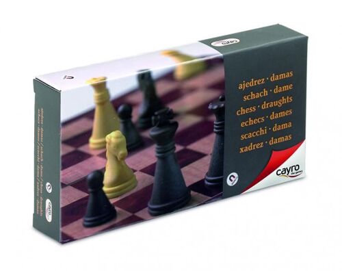 Jeu D'echecs Et Dames Magnetique
