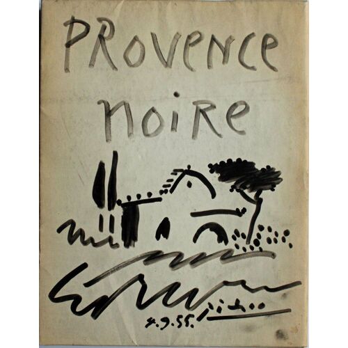 Provence Noire. Texte D¿André Verdet. Photographies De Gilles Ehrmann.