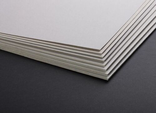 Carton Gris 2,5 Mm 10 Feuilles 50 X 65 C