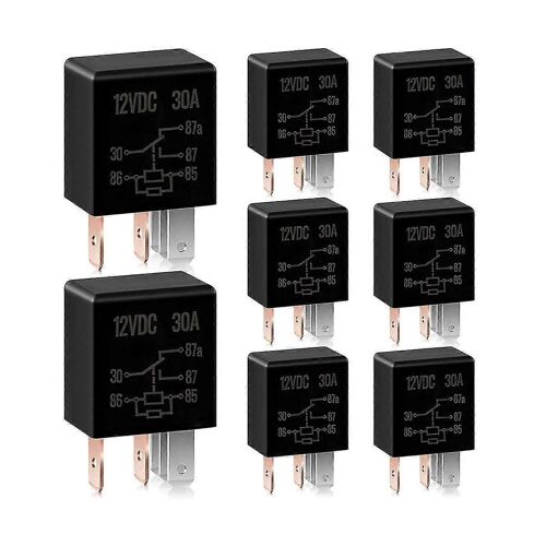 Relais à 5 broches 12V 30A Relais Multi Automobile Relais Relais Robuste De Voiture pour Voiture Moteur Remplacement Acc