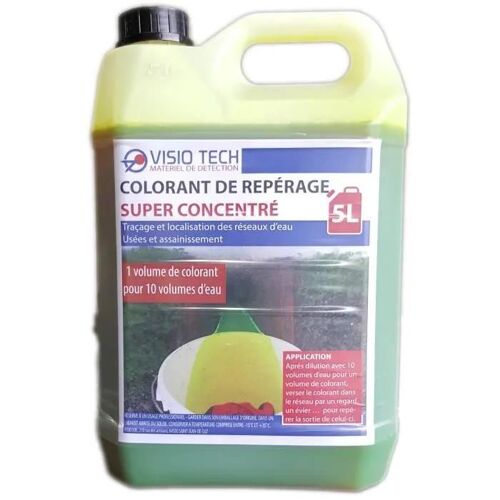 Visio Tech - Colorant Fluorescéine Super Concentré - 5l