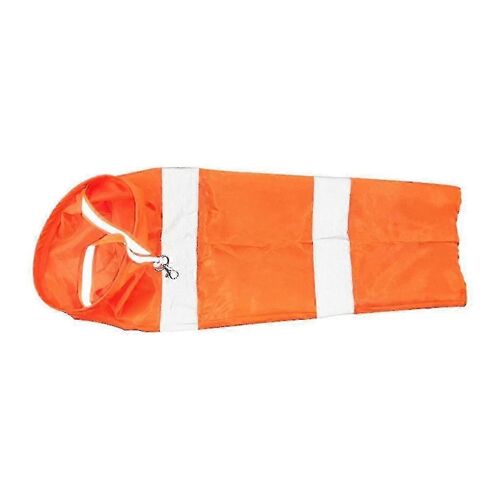 Manches à air d'aéroport Orange Imperméable Manche à air réfléchissante Sac à vent 60cm