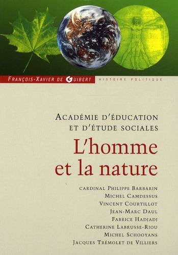 L'homme Et La Nature - Annales 2007-2008