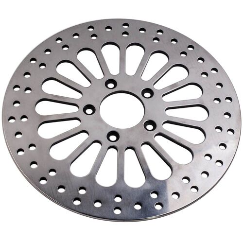 11.8 Inch Super Spoke Polished Front Brake Disc Rotor Pour Harley Dyna 2007-2017