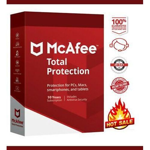 Mcafee Total Security 1 Ans 1 Pc