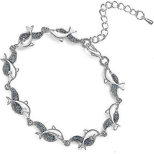 Bracelet Dauphin Pour Femmessea Coeur Cheville Bracelet Cristal Amitié Charme Bracelet Cadeaux