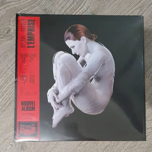 Mylène Farmer L'emprise Édition Speciale Vinyles Rouge 