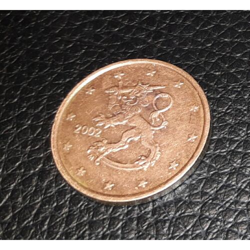 Pièce De 5 Cts D'euro De Finlande De 2002