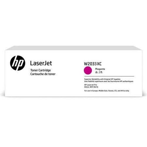 Hp Toner Originale W2033XH Magenta 6000 pagine per Stampante