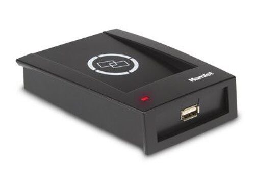 Hamlet HURTAG1356 Lecteur RFID USB Noir