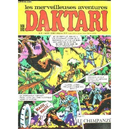 Les Merveilleuses Aventures Daktari N° 4. La Fugue De Kayana.