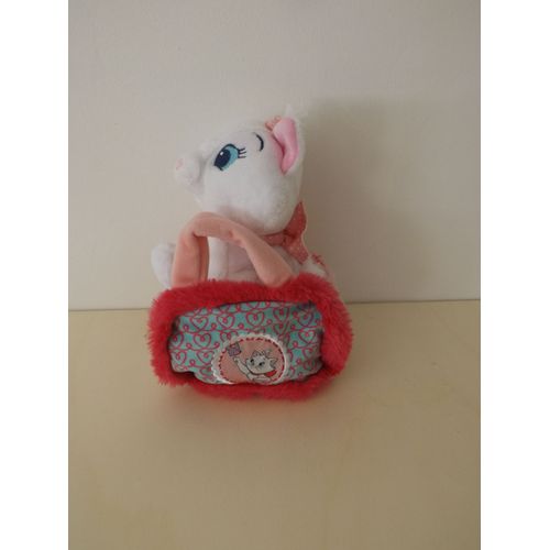 Doudou Peluche Chat Marie Et Son Sac Les Aristochats Disney