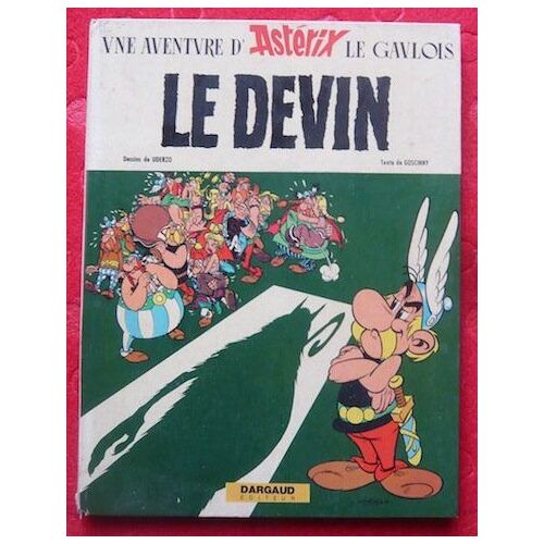 Le Devin - Astérix 1972 - Paris, Dargaud, Éditeur, 1972 - Cartonné, 22,5 Cm X 29,5 Cm, 48 Pages - Edition Originale Cotée - Texte De Goscinny - Dessins Couleurs De Uderzo - Petit Manque Sur La Tran...
