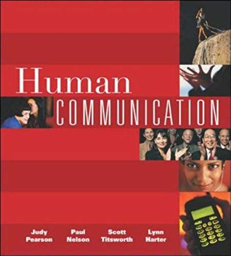 Human Communication With Free Student Cd-Rom And Powerweb