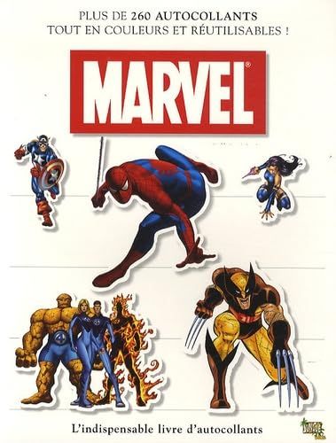 Marvel-L'indispensable Livre D'autocollants