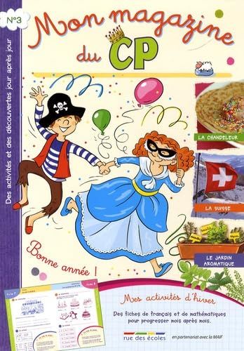 Mon Magazine Du Cp N°3: Mes Activités D'hiver