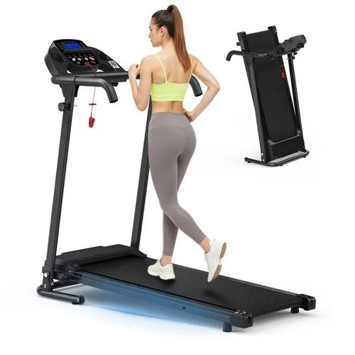 Heim-Laufband, 2-In-1-Laufband Zum Gehen, Laufen Und Joggen, Mit Einer Tragkraft Von 120 Kilogramm