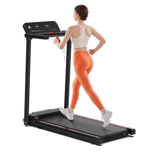 Tapis Roulant Électrique, Vitesse Maximale 12 Kilomètres À L'heure, Poids Maximal Supporté 120 Kilogrammes.
