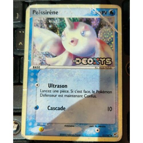 Pokemon Poissirene Holo 61 /107 Ex Deoxys