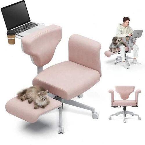 Chaise Multi-Positions Newtral Freedom-X-Fb Avec Accoudoirs Pour Maquillage À Domicile, Rose