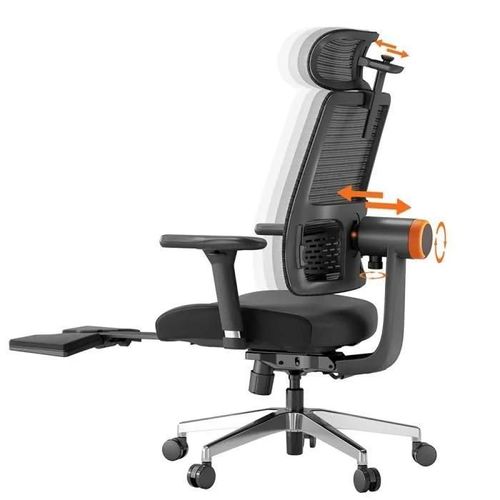 Chaise Ergonomique - Newtral - Magich-Bpro - Repose-Pieds - Appui-Tête Automatique - Support Lombaire Adaptatif