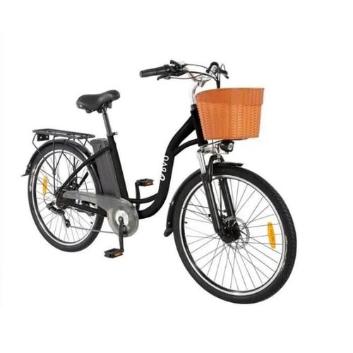 Dyu C6 Vélo Électrique 350w Moteur Vitesse Max 25km/H 36v 12.5ah Noir