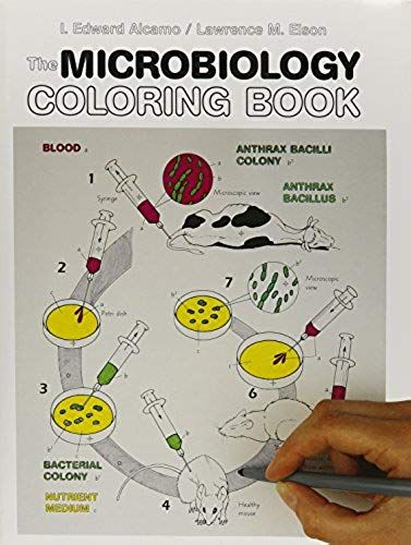 The Microbiology Coloring Book [With Microbe Files]