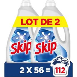 Skip Lessive Liquide Active Clean 2x56 Lavages