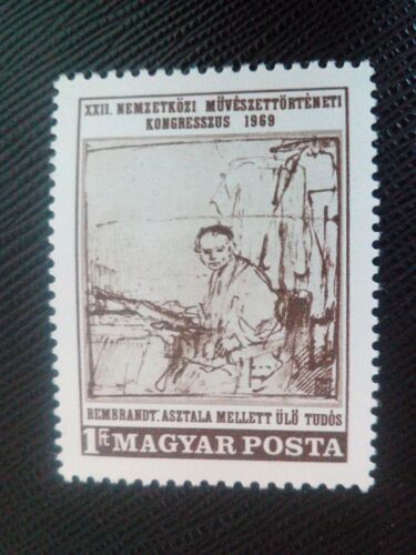 Timbre Hongrie Y T 2072 Congrès International D'histoire De L'art À Budapest 1969 ( 121206 )