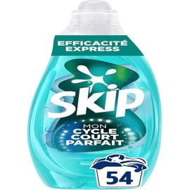 Skip Lessive liquide Mon Cycle Court Parfait Efficacité Express - 54 lavages