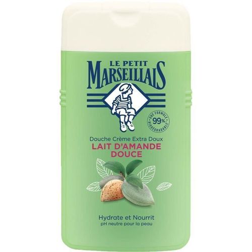 Le Petit Marseillais - Douche&bain Crème Extra Doux, Lait D?Amande Douce, 250ml De Douche 