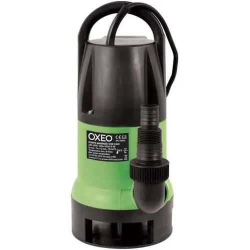 Pompe vide cave flotteur integré - Pompe d'évacuation eaux chargées - 550W - H refoulement 7m - Pompe à eau immergé automatique22