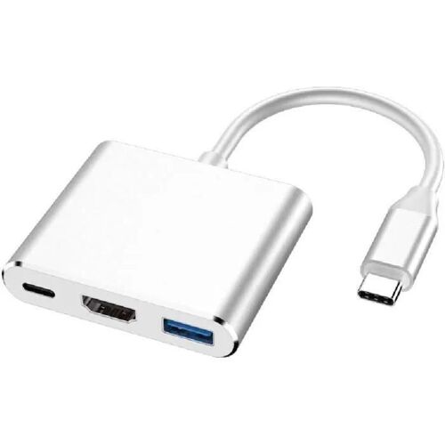 Adaptateur USB C - SSS - Co275 - HDMI 4K - Design compact - 3 ports