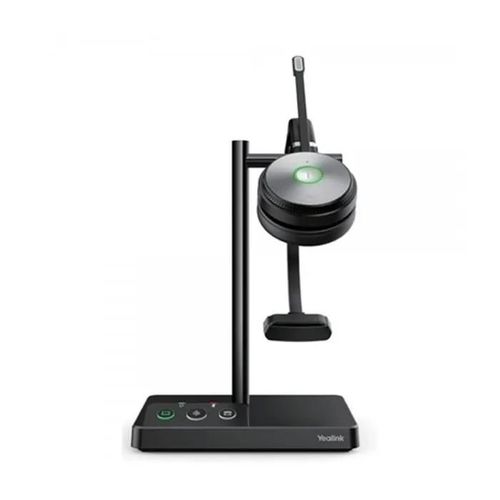 Casques avec Microphone Yealink WH62 Mono Teams Noir Rouge