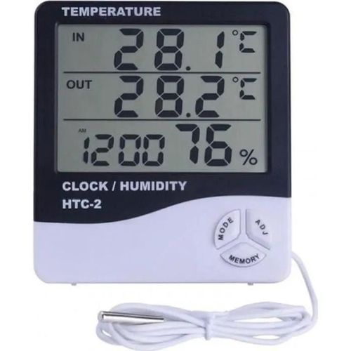 Station météo Thermomètre digital intérieur avec sonde extérieur Hygromètre,CE05394