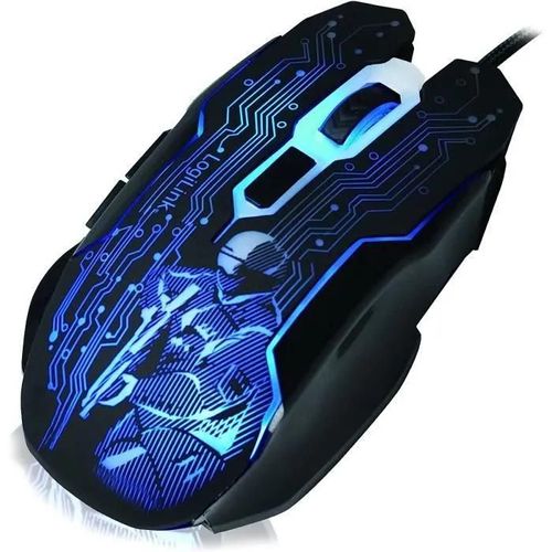 Souris de jeu - LOGILINK - ID0137 - USB Tipo A - 2400 DPI - Ambidextre - 6 boutons