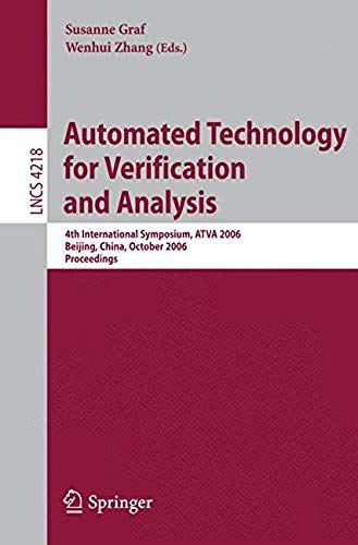 Automated Technology For Verification And Analysis