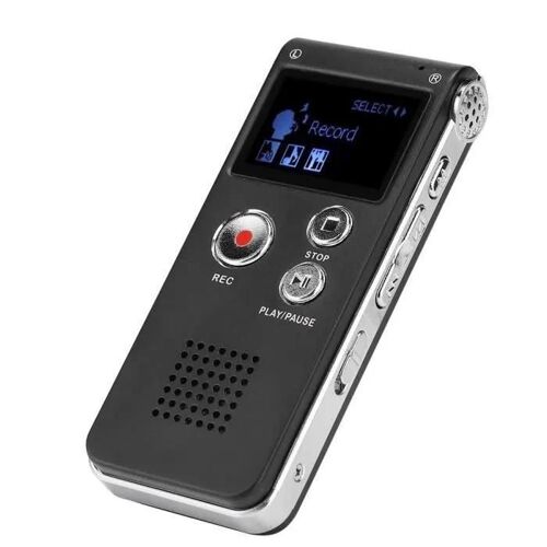 Qiilu enregistreur vocal d'enregistrement téléphonique SK-012 8G ABS enregistreur vocal enregistrement de téléphone enregistreur