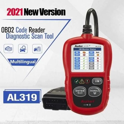 Autel Al319 Valise Diagnostic Auto Obd2 Scanner Multimarque En Français