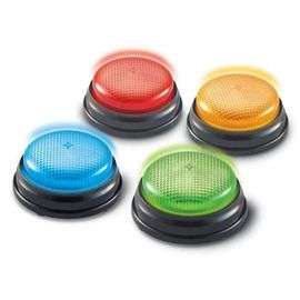 Jouet Éducatif - Learning Resources - Qdz1w - Set De 4 Buzzers - Sons Réels - Pour Enfants À Partir De 3 Ans