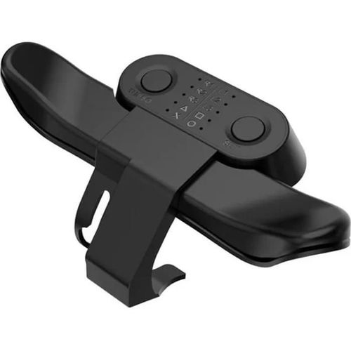 Accessoire PS4 - DualShock4 - Fixation bouton arrière - Turbo - Palettes étendues - Noir