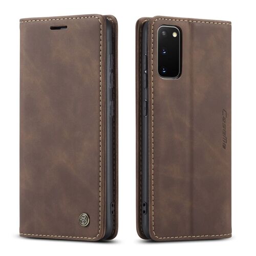 Coque Pour Support De Basculement De Carte Samsung S23 - Brun foncé