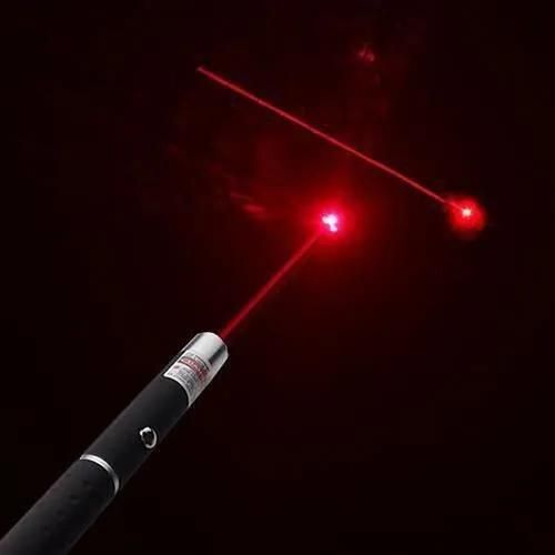 Pointeur laser rouge puissant de pointeur laser de faisceau de lumière militaire 5mw 650nm, @R7