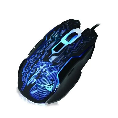 Souris USB Optique - LOGILINK - ID0137 - 2400 DPI - Ambidextre - 6 Boutons